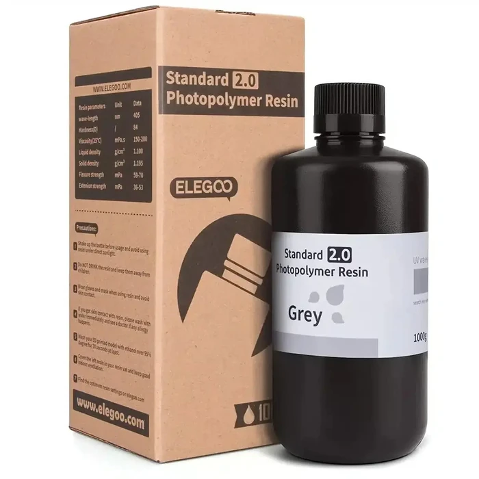 ELEGOO Standard Ρητίνη V2.0 - Γκρι