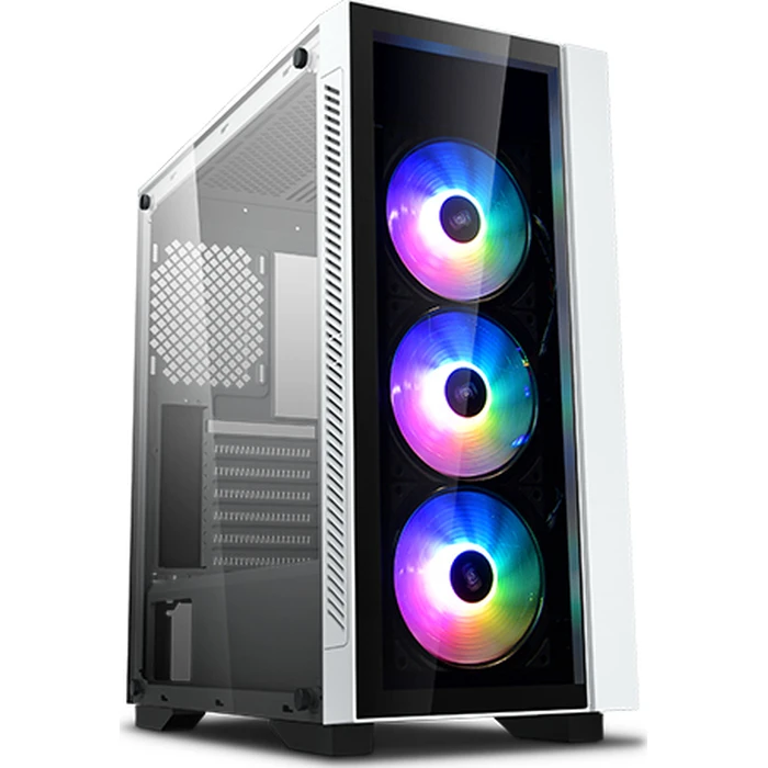 Deepcool Matrexx 55 V3 ADD-RGB 3F Gaming Midi Tower Κουτί Υπολογιστή με Πλαϊνό Παράθυρο Λευκό