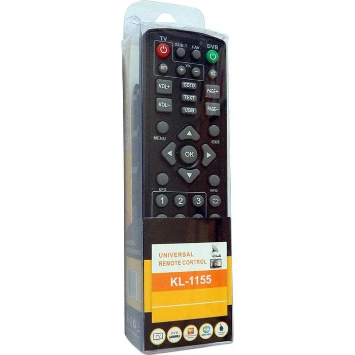 ATC Universal Remote Control for Receivers L 1155 (KL-1155)