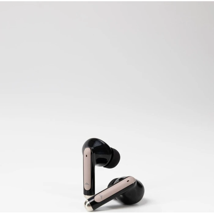 AGM Buds 5 Bluetooth 5.4 Earbuds with 13mm Dual Speakers ANC ENC and Touch Control Black