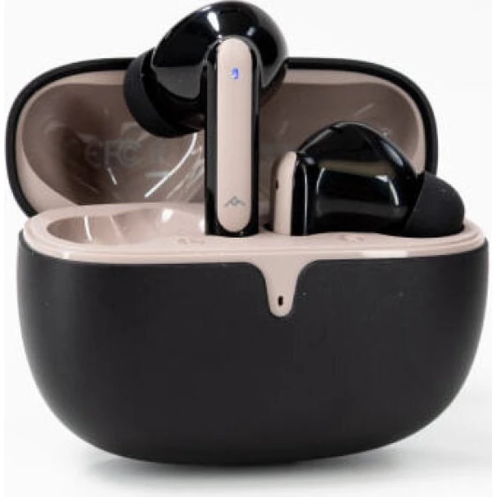 AGM Buds 5 Bluetooth 5.4 Earbuds with 13mm Dual Speakers ANC ENC and Touch Control Black