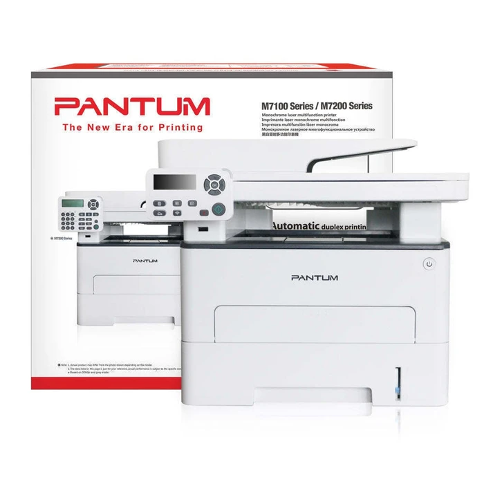 Pantum M7100DW All‑in‑One Monochrome Laser Printer (Print/Copy/Scan, Duplex, ADF)