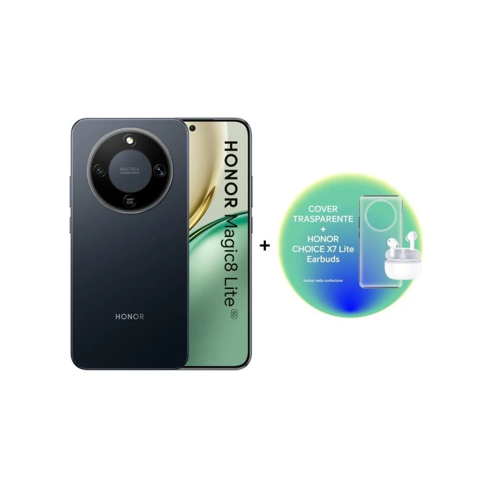 Smartphone Honor Magic8 Lite 5G 6 79 inch Octa Core 8 GB RAM 256 GB Black