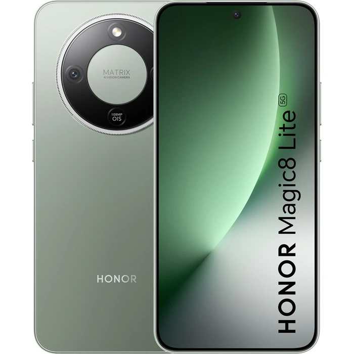 Honor Magic8 Lite 5G Dual SIM 8GB RAM 256GB - Πράσινο (Forest Green)