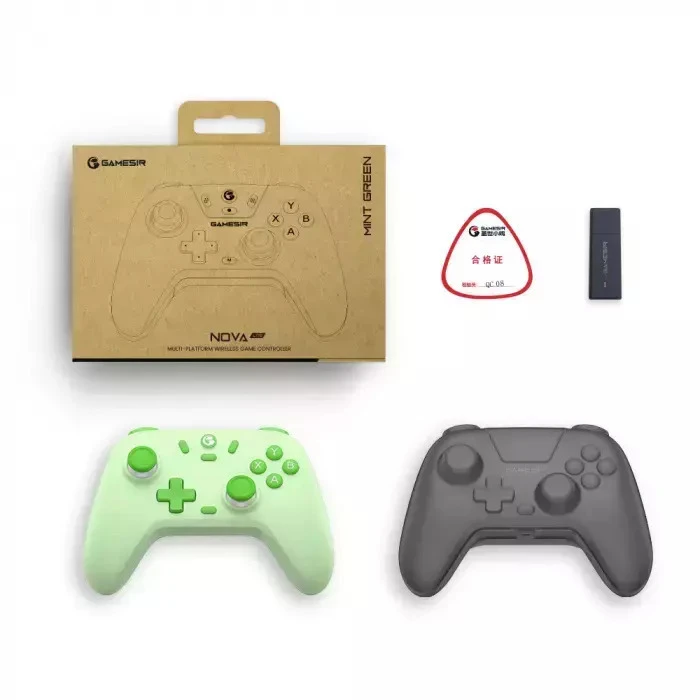 GameSir Nova Lite Ασύρματο Gamepad με Hall Effect Sticks για Android/PC/Switch/iOS (Mint Green)