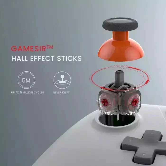 GameSir Nova Lite Ασύρματο Gamepad με Hall Effect Sticks για Android/PC/Switch/iOS (Mint Green)