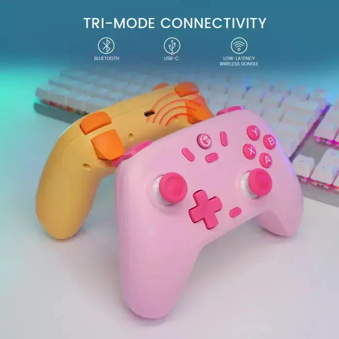 GameSir Nova Lite Ασύρματο Gamepad με Hall Effect Sticks για Android/PC/Switch/iOS (Mint Green)