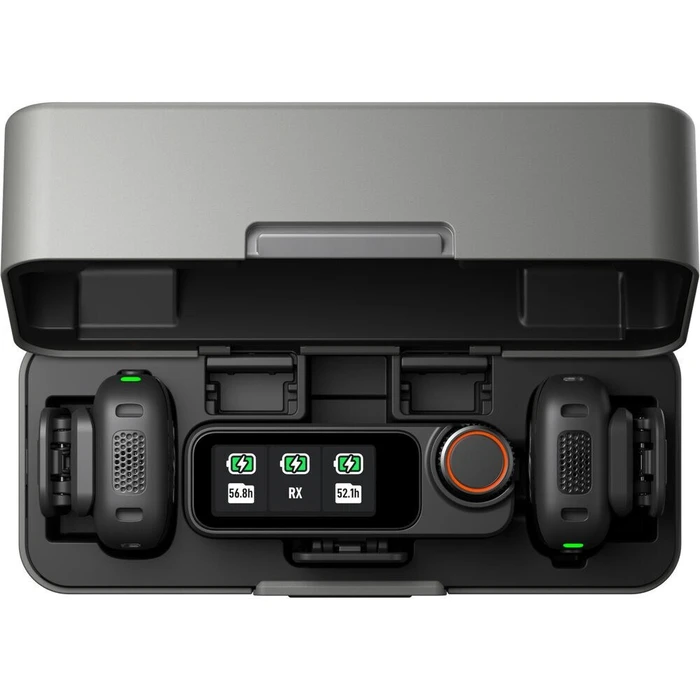 DJI Mic 3 (2 TX + 1 RX + Charging Case) Wireless Microphone System