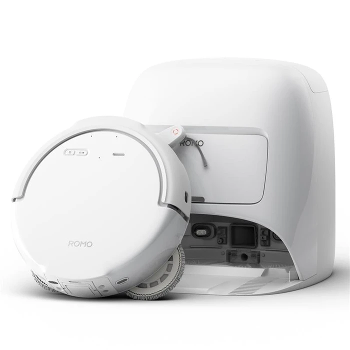 DJI Romo S Robot Vacuum Cleaner with Water Tank & Auto-Cleaning Base (CP.CR.00000053)