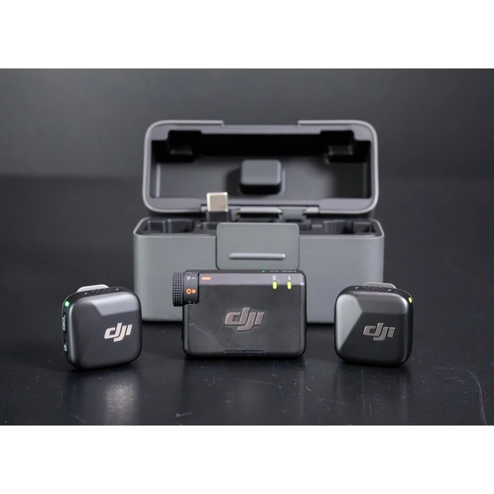 DJI Mic Mini 2S (2 TX + 1 RX + Θήκη Φόρτισης)