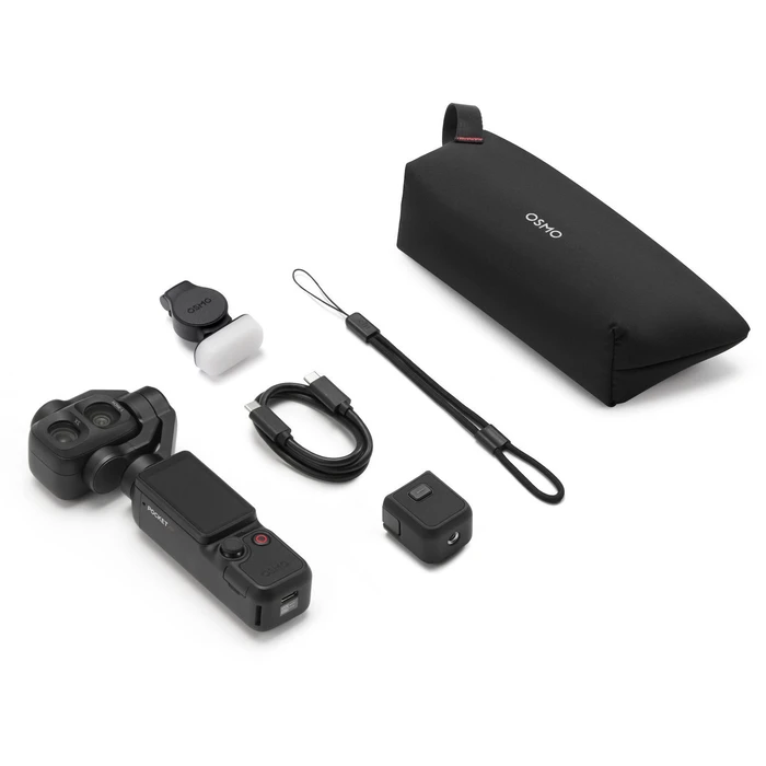 DJI Osmo Pocket 4P Standard Combo 103GB (Black) — 4K Ultra HD Action Camera with 2" Touchscreen and Wi‑Fi