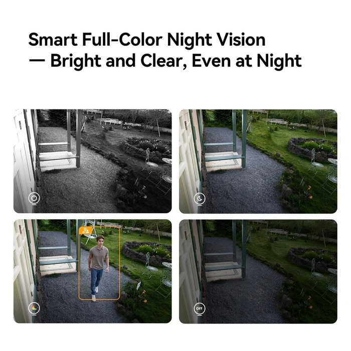 Imou IPC-PS3EP-8Q0 8MP (4K) Outdoor Bullet PoE IP Camera with 2.8mm Lens and Two-way Audio