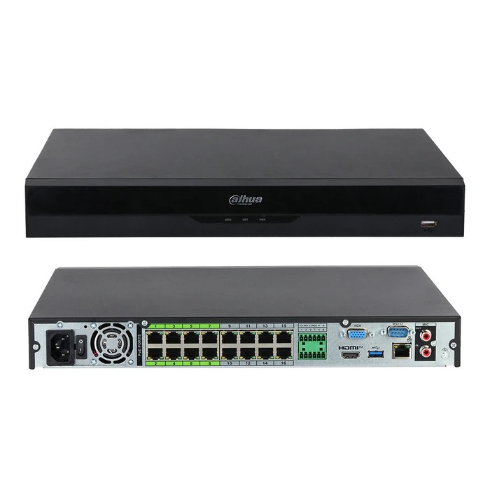 Dahua NVR5216-16P-EI2 16-Channel PoE Network Video Recorder (NVR)