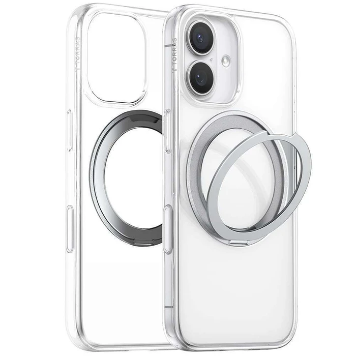 TORRAS iPhone 17 Case Ostand Pro Series Clear