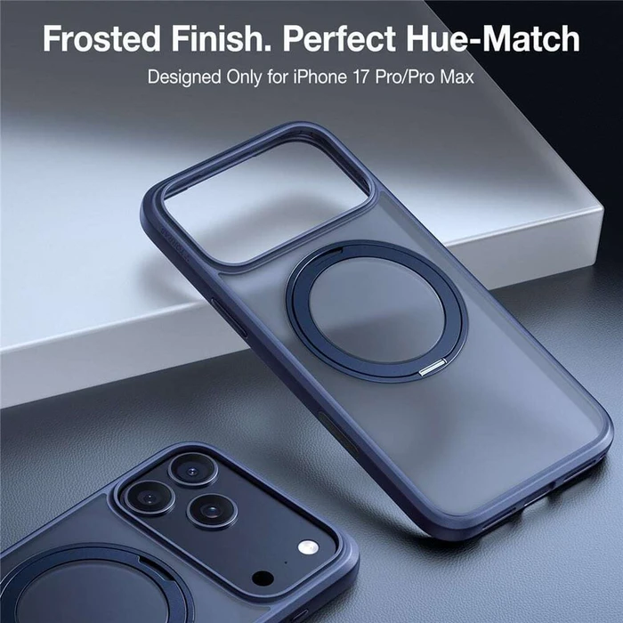 Torras Ostand Pro Θήκη Πίσω Navy Μπλε (iPhone 17 Pro)