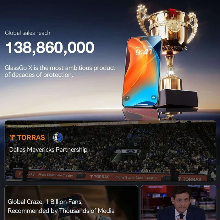 Mobile Phone Case TORRAS INSTALL MASTER SERIES iPhone 17 Clear