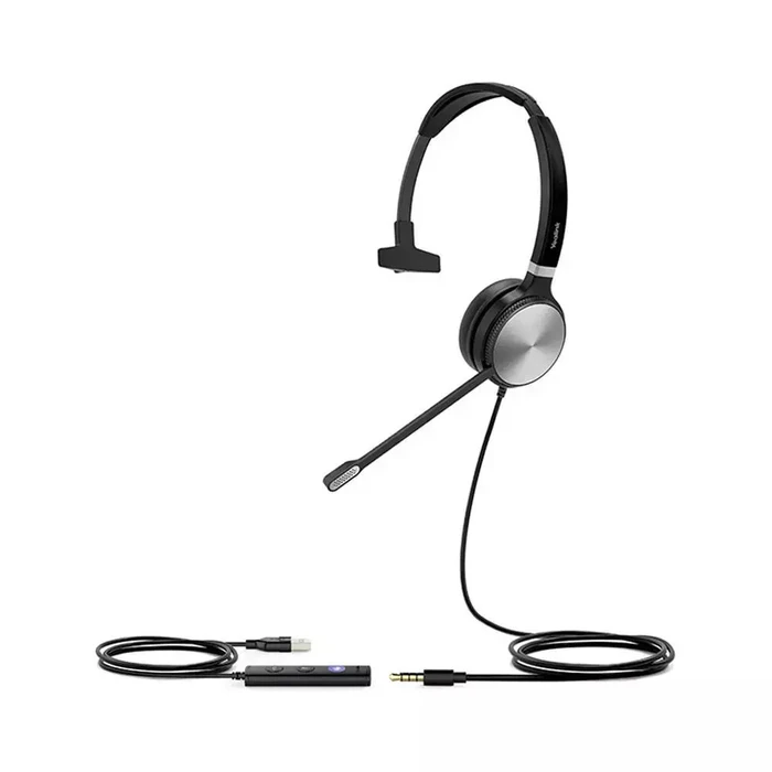 Yealink UH36 Mono Teams USB-A & 3.5mm Ακουστικό VOIP (Μονό, με Headband)