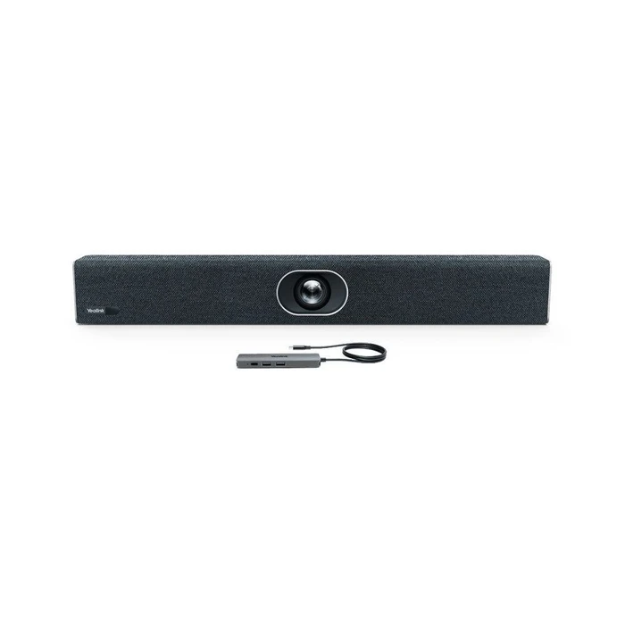 Yealink UVC40 E2 USB Videobar 4K (UVC 1.1), 8‑mic MEMS array, 5W speaker, 2x USB, Wi‑Fi