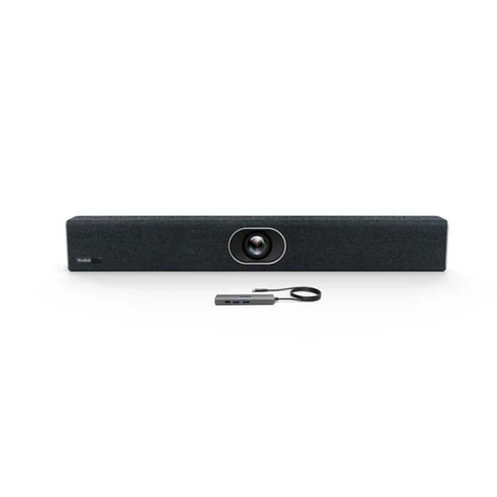Yealink UVC40 E2 USB Videobar 4K (UVC 1.1), 8‑mic MEMS array, 5W speaker, 2x USB, Wi‑Fi