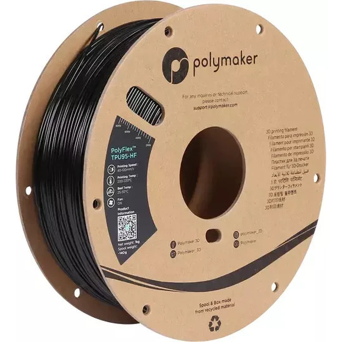 Polymaker TPU-95A 1.75mm High Speed Black 1kg (PD03001)