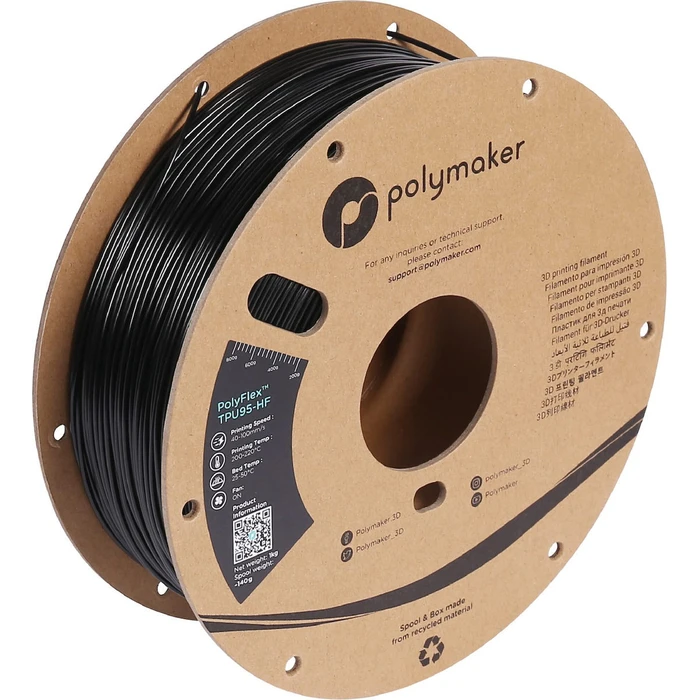 Polymaker TPU-95A 1.75mm High Speed Black 1kg (PD03001)