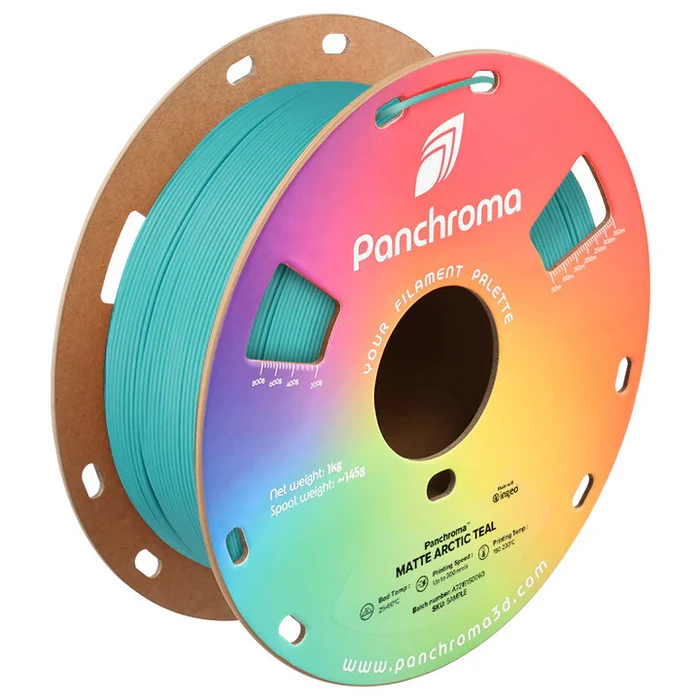 PLA MATTE 1.75mm ARCTIC TEAL 1kg - Polmask (CA04006)