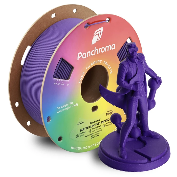 PLA MATTE 1.75mm Electric Indigo - 1kg (Polmask)
