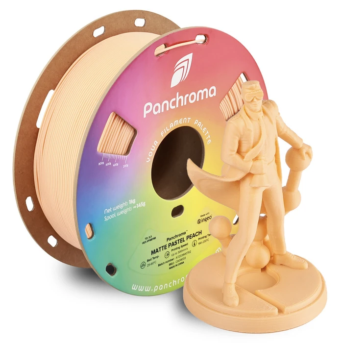 Polymaker PLA Matte 1.75 mm Pastel Peach 1 kg (Spool)