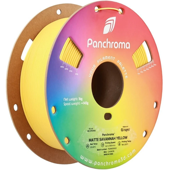 PLA MATTE 1.75mm SAVANNAH YELLOW 1kg - Polmask