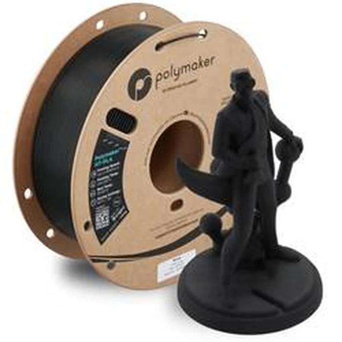 HT-PLA 1,75mm Μαύρο 1kg - Polmask (3D Printer Filament)