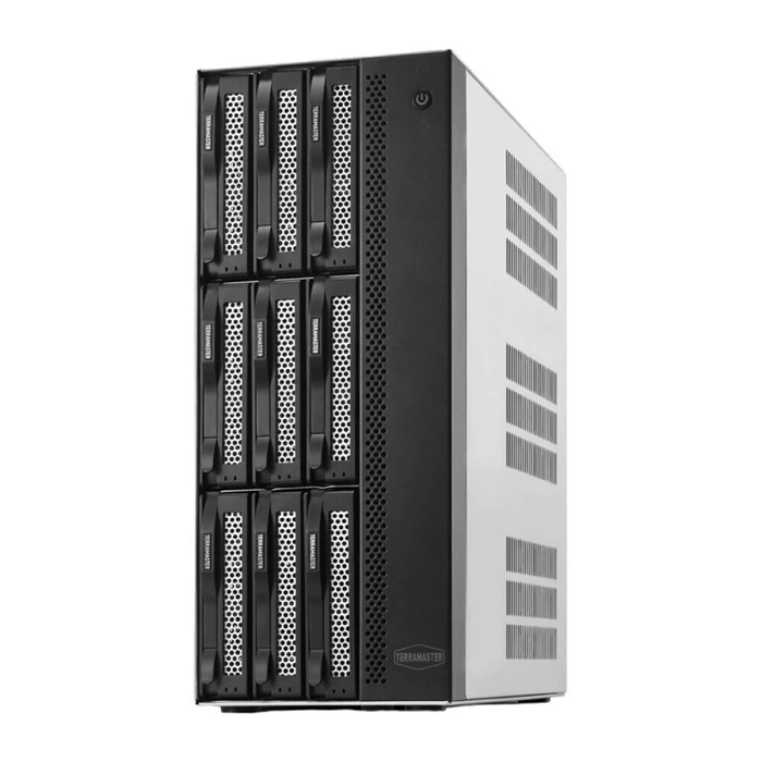 TerraMaster T9-500 Pro NAS Tower 9 θέσεων για HDD/SSD με Intel Core i7-1255U, 16GB DDR5, 2 θύρες Ethernet (υποστήριξη 10GbE)
