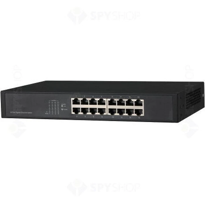 Dahua S3016-16GT Unmanaged L2 Switch - 16‑Port Gigabit Ethernet (1 Gbps)