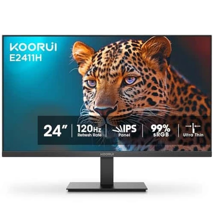 KOORUI E2411H 23,8'' FHD Οθόνη Γραφείου (1920x1080, IPS, 120Hz, HDMI, Eye Comfort)