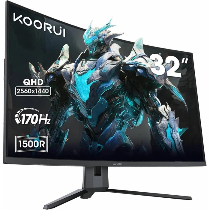 KOORUI Monitor G3221SC Curved 170Hz 1ms 3000 1 DP HDMI