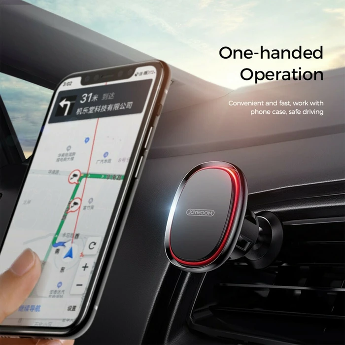 Joyroom Car Phone Mount Magnetic Air Vent JR-ZS205-AO-BK - Black
