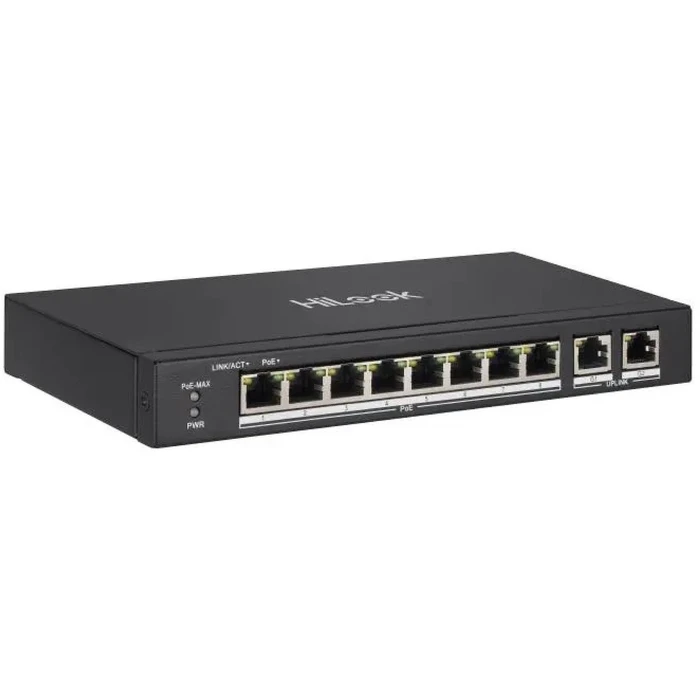 Hikvision HiLook NS-0310P-60 Unmanaged L2 PoE+ 10-Port Ethernet Switch