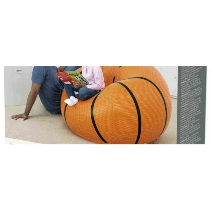 Bestway Inflatable Chair Basketball Orange