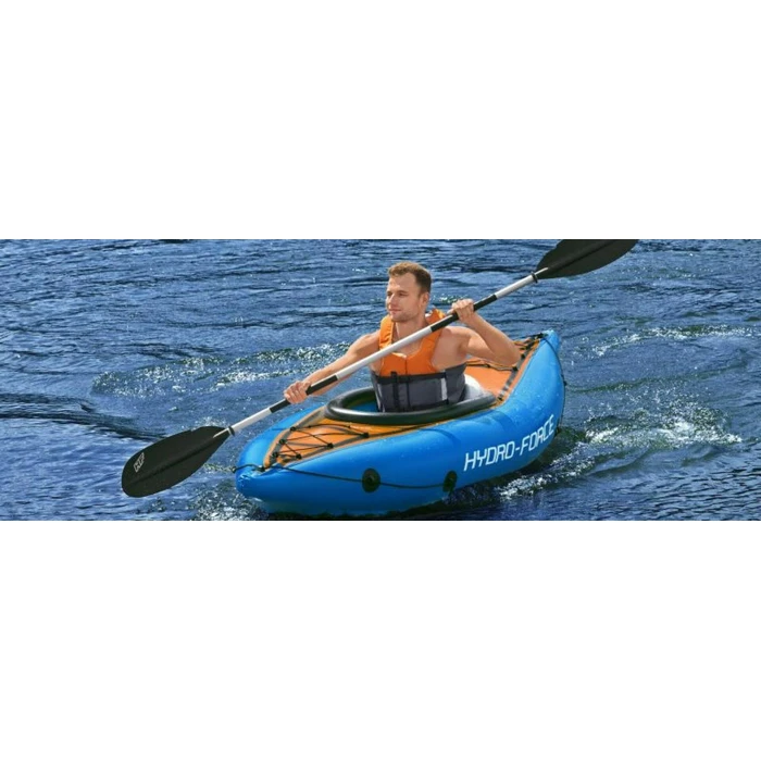 Bestway Κωπηλασία Hydro-Force Ασημί 230 cm