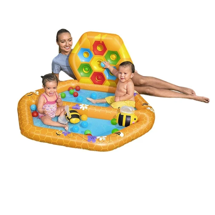 Bestway Πισίνα με Μπαλάκια Μέλισσα 127 x 119 x 61 cm