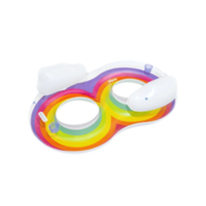 Bestway Inflatable ring Rainbow 186 x 116 cm