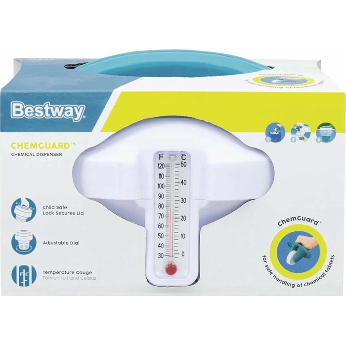 Bestway Chlorine Dispenser Large Thermometer