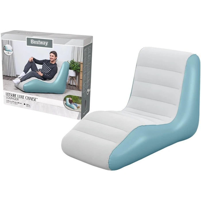 Bestway Inflatable Chair Multicolor 133 x 88 x 79 cm