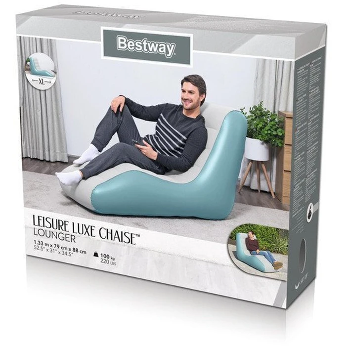 Bestway Inflatable Chair Multicolor 133 x 88 x 79 cm