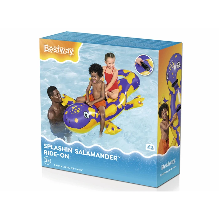 Bestway Φουσκωτή Φιγούρα για την Πισίνα Salamander 191 x 119 cm 112 x 180 x 35 cm