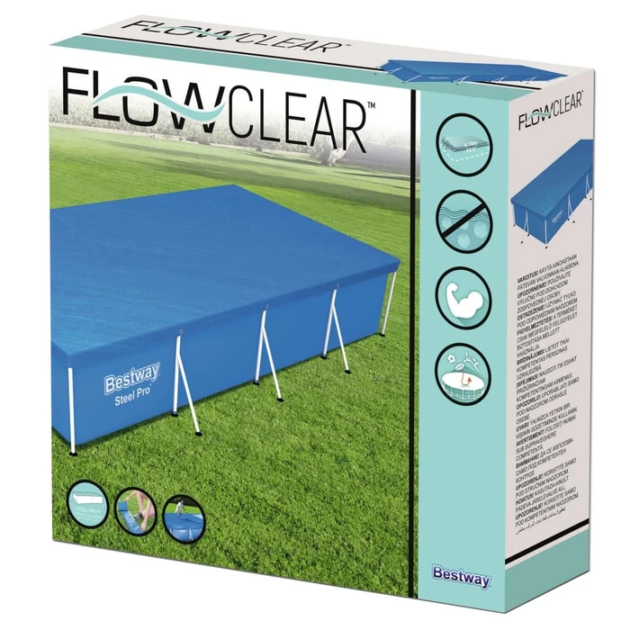 Bestway Pool Cover Blue 300 x 201 x 66 cm