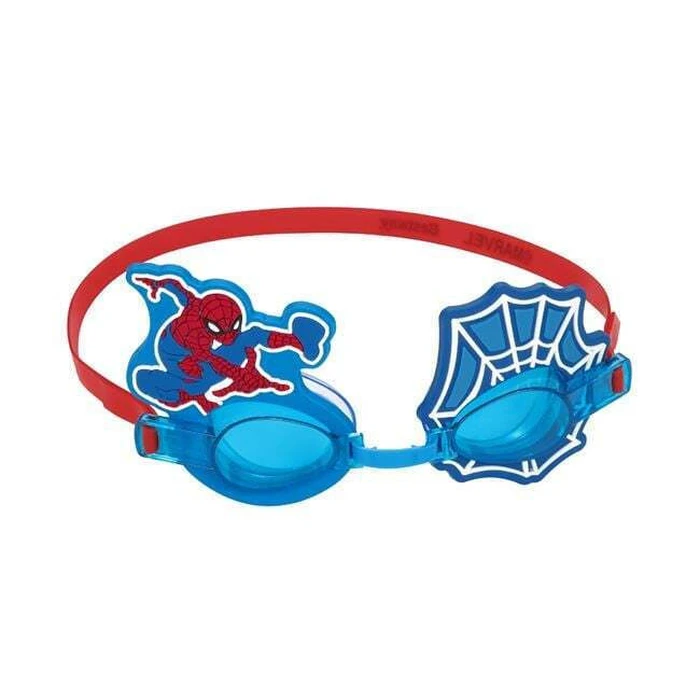 Bestway Kids Swimming Goggles Spiderman Blue