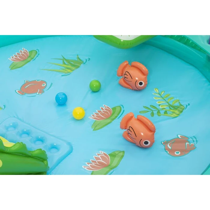 Bestway Children's Pool Crocodile Cove 224 x 181 x 72 cm