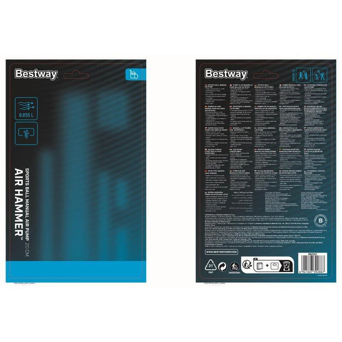 Bestway Air Τρόμπα για Φουσκωτά 62321