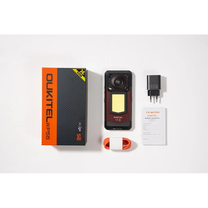 Oukitel WP56 5G Dual SIM (12/512GB) Ανθεκτικό Smartphone Μαύρο
