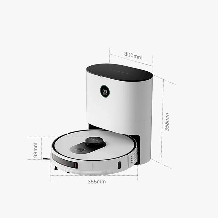 Roidmi Σκούπα Ρομπότ Λευκή EVEMAX XIAEVEMAX